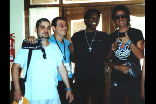 Carlos Turbina, Josele Martín, Carvin Jones y Manuel Slim Gómez